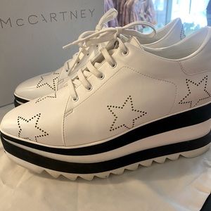 Stella McCartney platform wedge Scarpa star sneaker